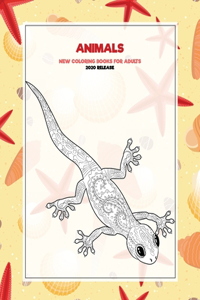 New Coloring Books for Adults 2020 release - Animals