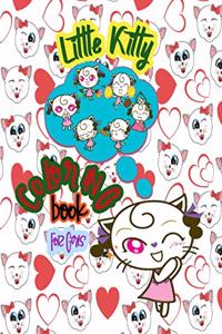 Little Kitty Coloring Book for Girls