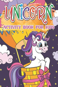 Unicorn Activity Book For Kids