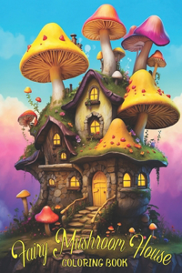 Fairy Mushroom House Coloring Book