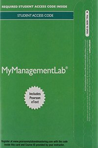 Mylab Management with Pearson Etext -- Access Card -- For Managing Human Resources