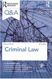 Q&A Criminal Law 2013-2014