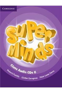 Super Minds Level 6 Class CDs (4)