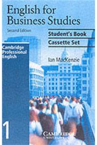 English for Business Studies Audio Cassette Set (2 Cassettes): A Course for Business Studies and Economics Students