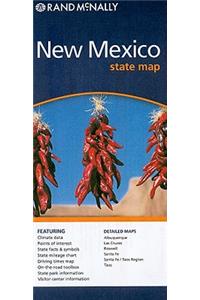 Rand McNally New Mexico State Map