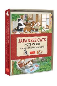 Japanese Cats Note Cards