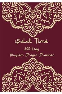 Salat Time 365 Day Muslim Prayer Planner