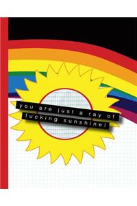 You are just a ray of fucking sunshine!