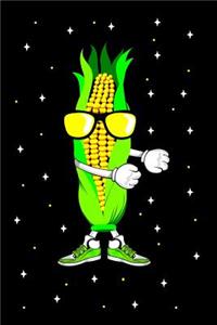Funny floss dance flossing corn journal