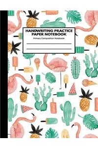 Handwriting Practice Paper Notebook Primary Composition Notebook