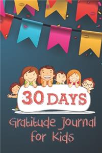 The 30days Gratitude Journal for kids