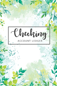 Checking Account Ledger