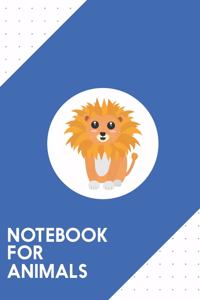 Notebook for Animals