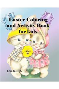 Easter Coloring and Activity Book