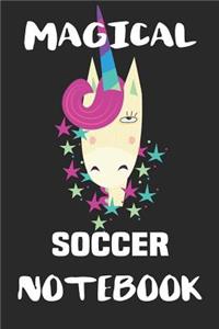 Magical Soccer Notebook