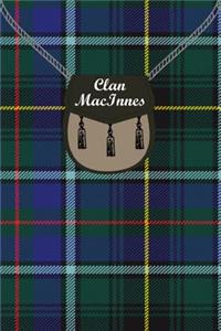 Clan MacInnes Tartan Journal/Notebook