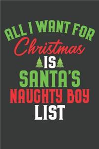 All I Want For Christmas Is Santa's Naughty Boy List