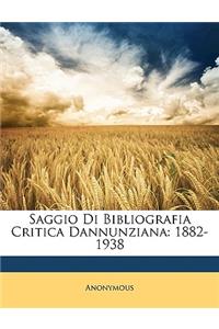 Saggio Di Bibliografia Critica Dannunziana