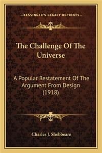 Challenge of the Universe