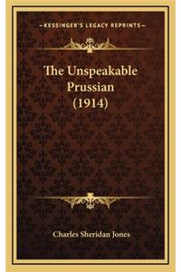 The Unspeakable Prussian (1914)