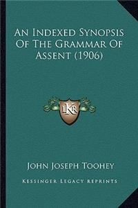 Indexed Synopsis of the Grammar of Assent (1906)