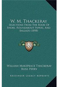 W. M. Thackeray