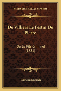 De Villiers Le Festin De Pierre