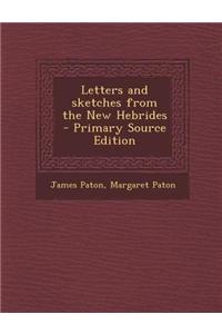 Letters and Sketches from the New Hebrides