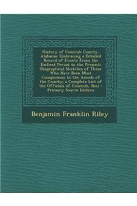History of Conecuh County, Alabama
