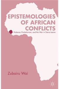 Epistemologies of African Conflicts