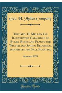 The Geo. H. Mellen Co. Illustrated Catalogue of Bulbs, Roses and Plants for Winter and Spring Blooming, and Fruits for Fall Planting: Autumn 1899 (Classic Reprint)