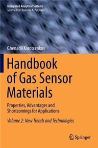 Handbook of Gas Sensor Materials