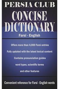 Persia Club Concise Dictionary Farsi - English