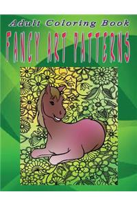 Adult Coloring Book Fancy Art Patterns