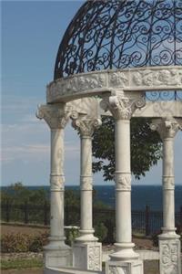 Gazebo by Lake Superior Journal: 150 Page Lined Notebook/Diary