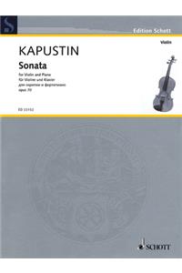 Sonata, Kapustin, Op. 70