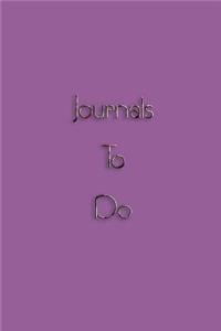 Journals To Do