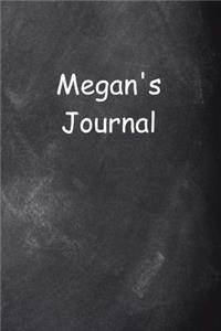 Megan Personalized Name Journal Custom Name Gift Idea Megan