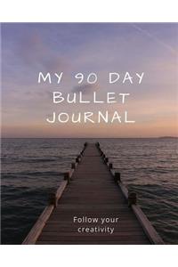 My 90 Day Bullet Journal