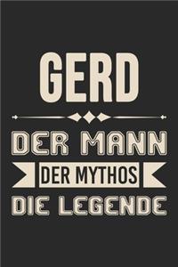 Gerd Der Mann Der Mythos Die Legende