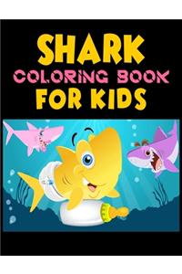 Shark Coloring Book For kids