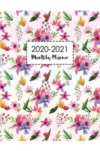2020-2021 Monthly Planner