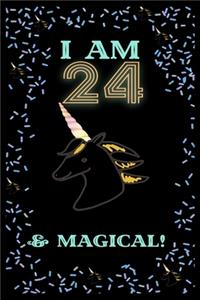 Unicorn I Am24 Notebook Birthday Gift