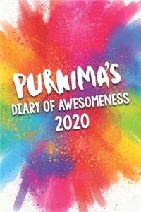 Purnima's Diary of Awesomeness 2020