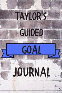 Taylor's 2020 Goal Book