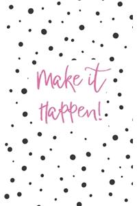 Make it Happen! 2020 Pocket Planner Weekly & Monthly
