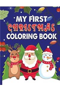 My first Christmas Coloring Book