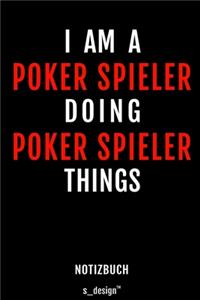 Notizbuch für Poker Spieler