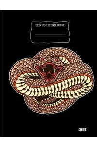 Snake Composition Book