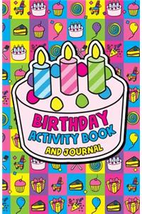 Birthday Activity Book and Journal